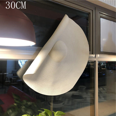 Sombrero de Paja Extragrande Plegable con Estilo - Image 11