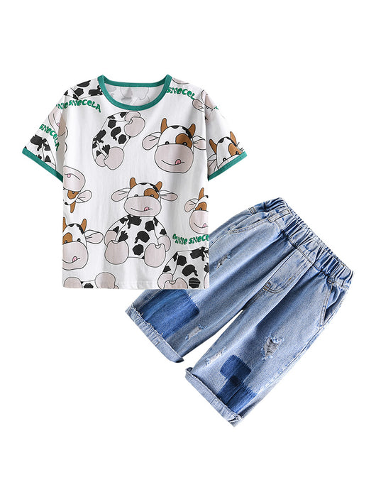 Traje Casual de Verano para Niño - Estilo Coreano Moderno - Image 10