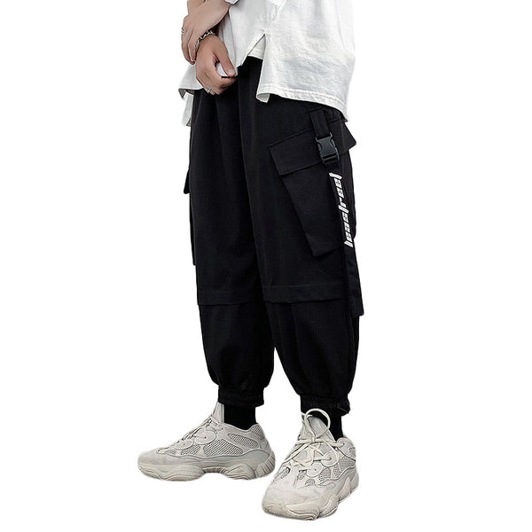 Pantalones Overol Holgados de Estilo Casual Japonés para Hombre