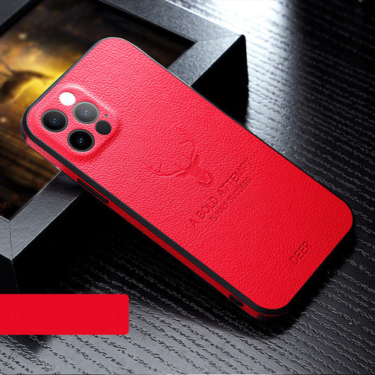 Funda Protectora de Cuero para Apple con Protección Total Anti-Caídas - Image 6