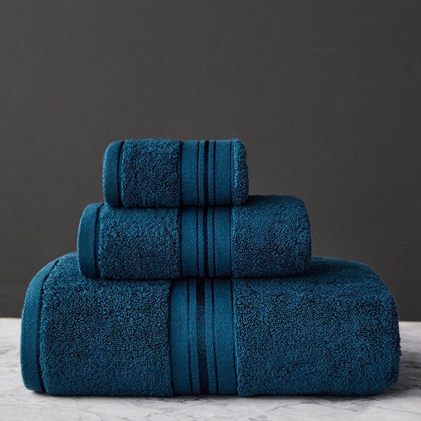 Juego de Toallas de Baño 100% Algodón Puro - Grosor Premium para Spa y Playa
