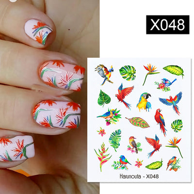 Stickers de Uñas con Diseños de Mariposas, Flores y Animales - Image 20