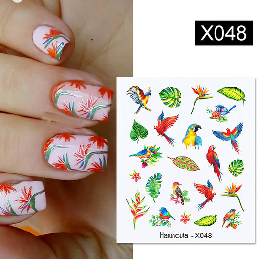 Stickers de Uñas con Diseños de Mariposas, Flores y Animales - Image 5