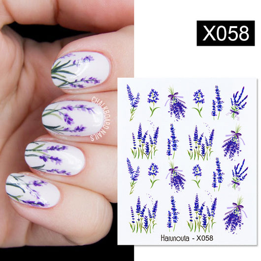 Stickers de Uñas con Diseños de Mariposas, Flores y Animales - Image 6