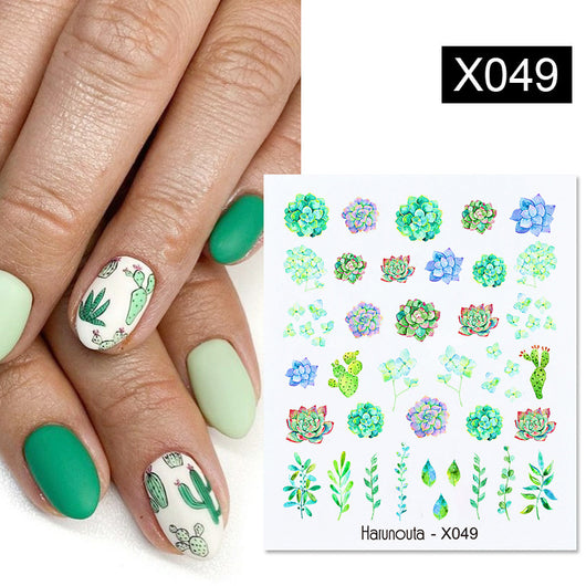 Stickers de Uñas con Diseños de Mariposas, Flores y Animales - Image 12