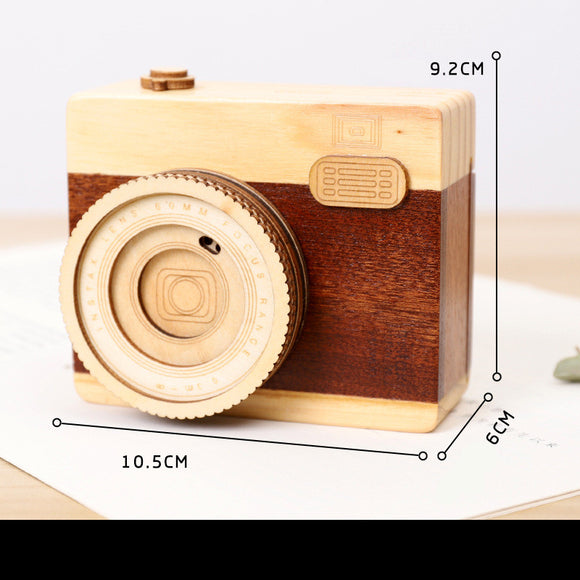 Caja de Música Giratoria con Cámara - Diseño Adorable para Niñas