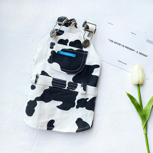 Tirantes para Amantes de Vacas con Osito de Peluche
