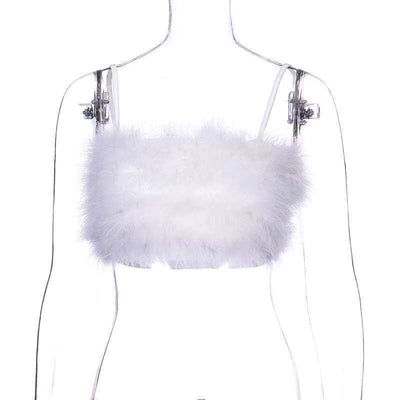 Camisola Sensual de Terciopelo Rosa para Mujer - Image 3