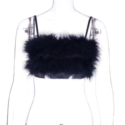 Camisola Sensual de Terciopelo Rosa para Mujer - Image 4