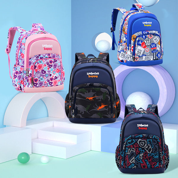 Mochila Escolar Sesame Baby para Primaria - Diseño Coreano