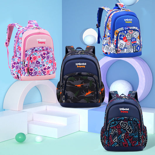 Mochila Escolar Sesame Baby para Primaria - Diseño Coreano