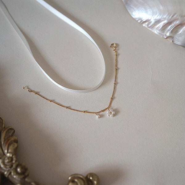 Pulsera de Plata S925 con Perlas de Agua Dulce Natural para Mujer