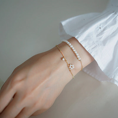 Pulsera de Plata S925 con Perlas de Agua Dulce Natural para Mujer - Image 4