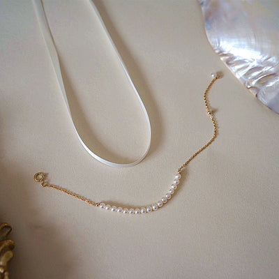 Pulsera de Plata S925 con Perlas de Agua Dulce Natural para Mujer - Image 3
