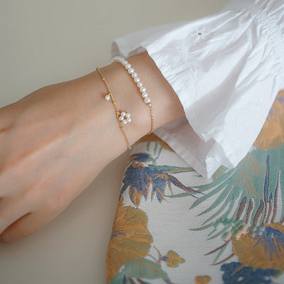 Pulsera de Plata S925 con Perlas de Agua Dulce Natural para Mujer - Image 5