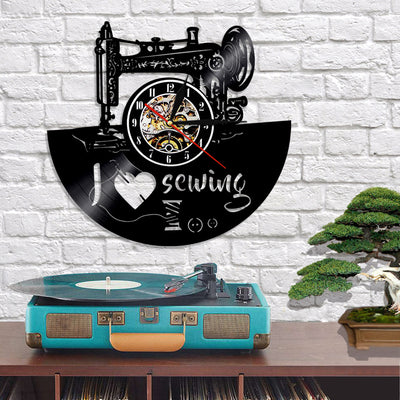 Reloj de Pared Disco Vinilo Vintage - Image 8