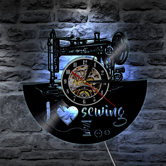 Reloj de Pared Disco Vinilo Vintage - Image 2