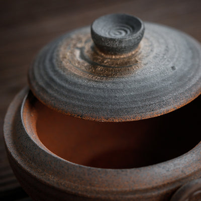 Juego de Tetera y Tazas de Cerámica Vintage LUWU - Image 2