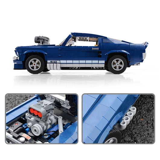 Mustang GT Bloques de Construcción - Kit de Armado Tecnológico - Image 4