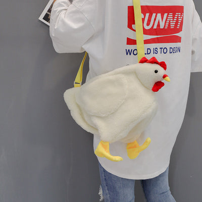 Bolso de Hombro de Peluche con Dibujos Animados | Bandolera Casual - Image 3