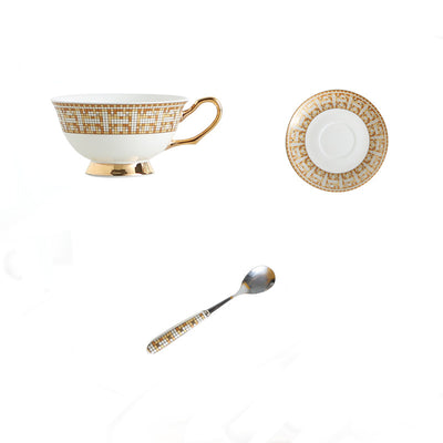 Taza de Cerámica para Té y Café con Diseño Floral - Image 3
