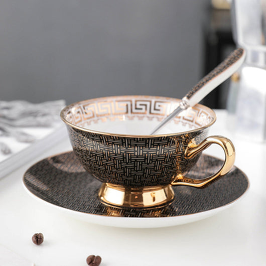 Taza de Cerámica para Té y Café con Diseño Floral - Image 2