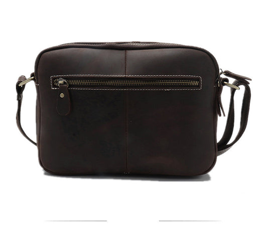 Bolsa Mensajera de Cuero Genuino para Hombre - Estilo Casual Premium - Image 7