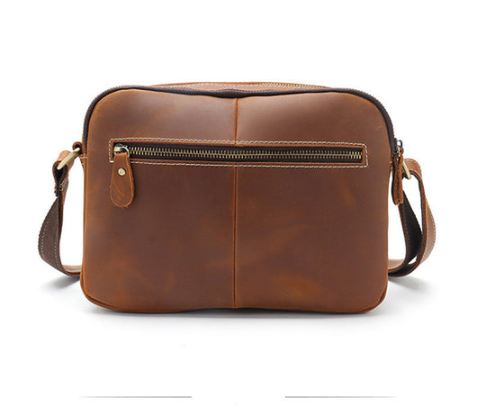 Bolsa Mensajera de Cuero Genuino para Hombre - Estilo Casual Premium - Image 6