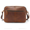 Bolsa Mensajera de Cuero Genuino para Hombre - Estilo Casual Premium