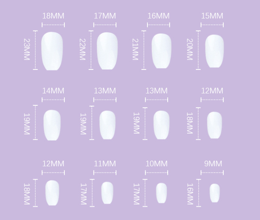 Uñas Postizas Adhesivas Nude Ballet - Impermeables y Removibles - Image 6