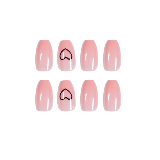 Uñas Postizas Adhesivas Nude Ballet - Impermeables y Removibles - Image 7