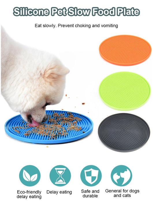 Comedero Antivuelco de Silicona con Tapete Lamer para Perros - Image 6