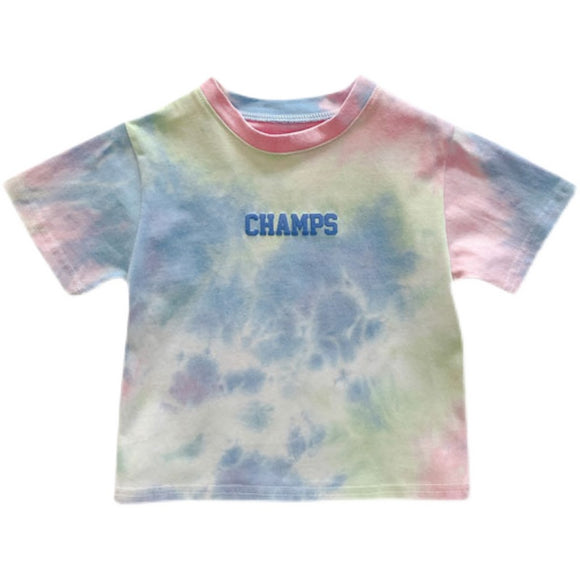 Playera Infantil Tie-Dye de Manga Corta