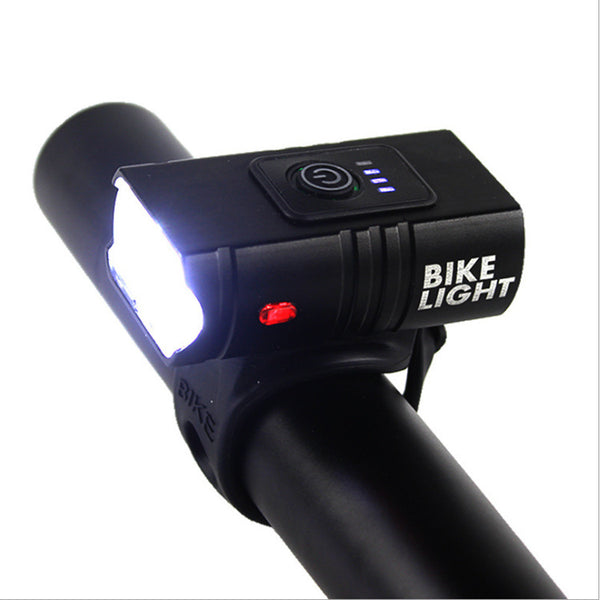 Luces LED para Bicicleta con Pantalla Digital y Alerta Roja de Seguridad