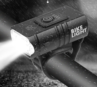 Luces LED para Bicicleta con Pantalla Digital y Alerta Roja de Seguridad - Image 5