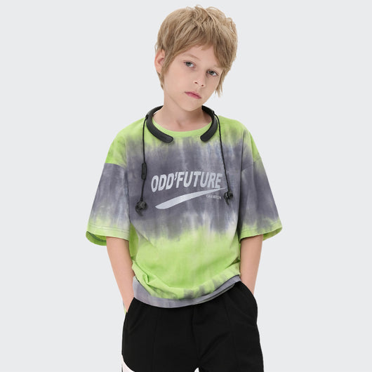 Playera Holgada Hip-Hop Trendy para Niños Grandes - Image 9