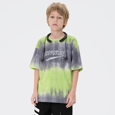 Playera Holgada Hip-Hop Trendy para Niños Grandes - Image 3