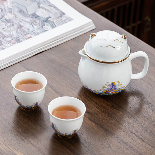 Juego de Té para Viajeros en Cerámica - Image 7