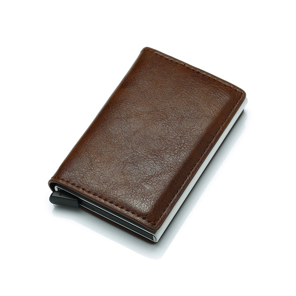 Estuche Protector Anti-robo de Aluminio para Tarjetas de Crédito - Cartera Delgada Multicapas