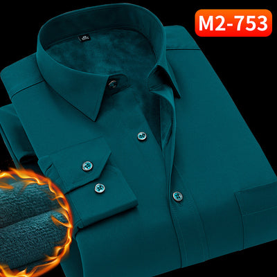 Camisa Térmica Negra para Hombre - Sin Planchado y Elástica - Image 4