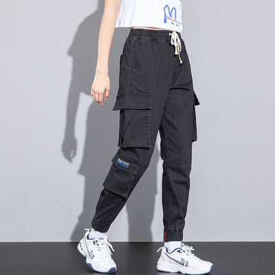 Overol Capri Casual Unisex de Algodón - Estilo Coreano Primavera - Image 12