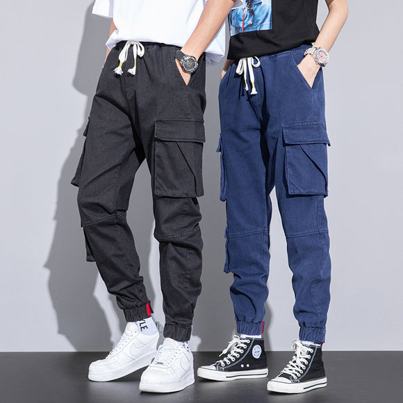 Overol Capri Casual Unisex de Algodón - Estilo Coreano Primavera
