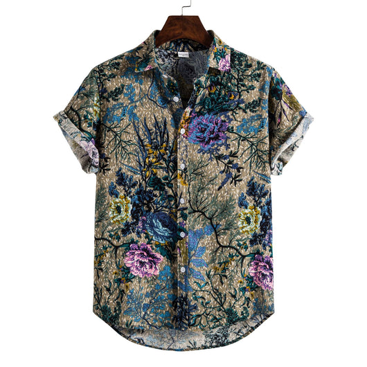 Camisa Manga Larga con Estampado para Hombre - Image 8