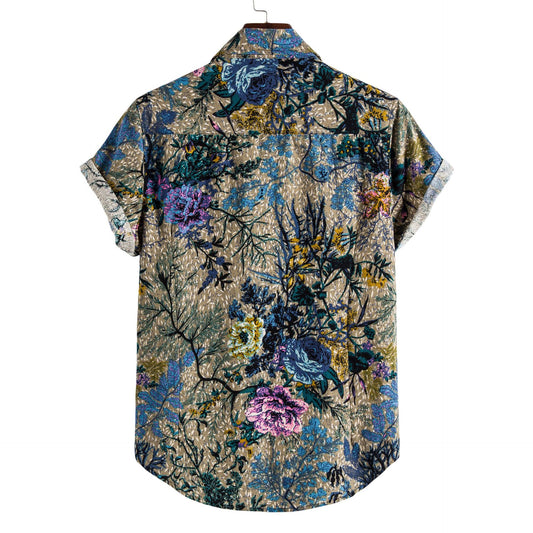 Camisa Manga Larga con Estampado para Hombre - Image 2