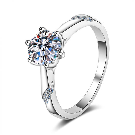 Anillo de Plata 925 Modelo Vibrato Seis Garras - Directo de Fábrica - Image 7