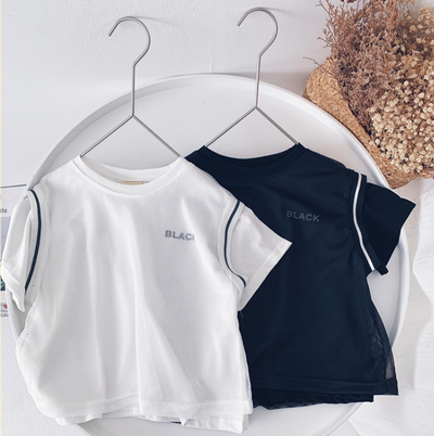 Camisetas Sueltas para Niños con Diseño de Letras y Colores Vibrantes - Image 7