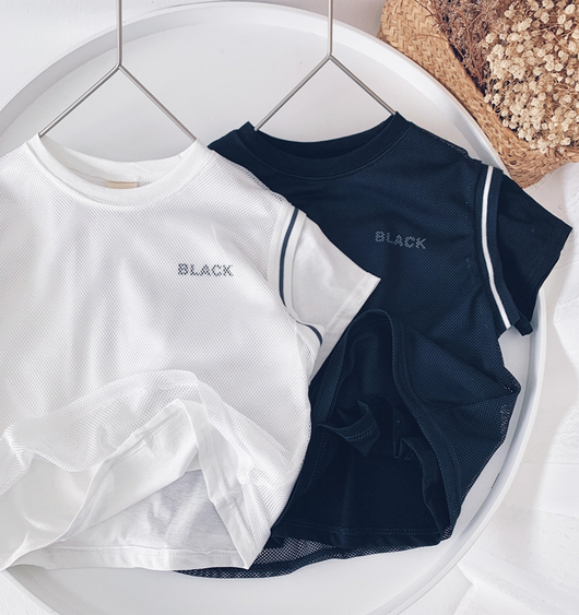 Camisetas Sueltas para Niños con Diseño de Letras y Colores Vibrantes - Image 10