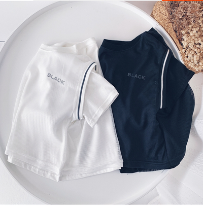Camisetas Sueltas para Niños con Diseño de Letras y Colores Vibrantes - Image 12