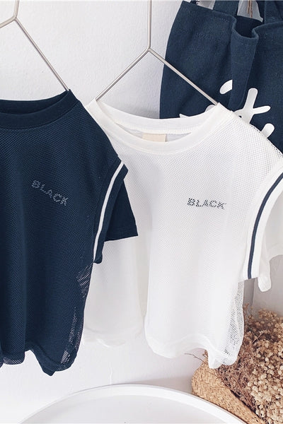 Camisetas Sueltas para Niños con Diseño de Letras y Colores Vibrantes - Image 5