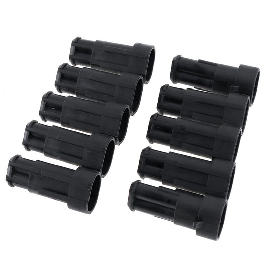 Conector 2P Automotriz Resistente al Agua y Flama